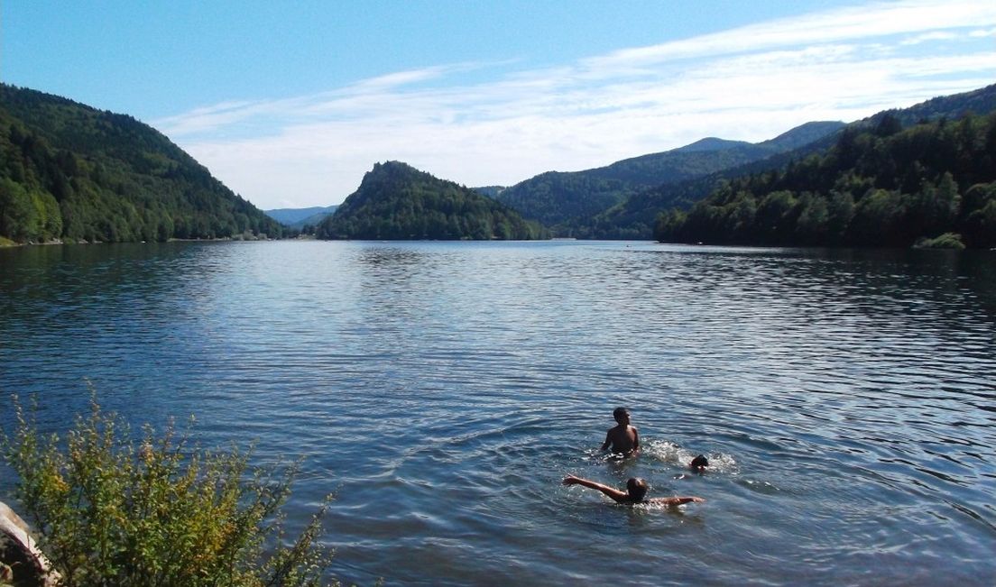 Vue sur le lac de Kruth-Wildenstein